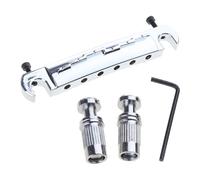 6 cordes pour guitare - Pont intégré - Selle de combat - Sans code - Enrouleur réglable - Pour la plupart des guitares électriques LP électriques - Sans code