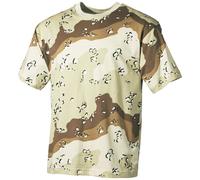 6 COULEURS DESERT CAMO TEE HOMMES COMBATTRE DES CADETS DE L'ARMÉE DE TOP COTON T
