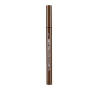 6 couleurs eyeliner liquide imperméable à l'eau, crayon crayon de liner yeux longue durée pour le maquillage des yeux, outils de cosmétiques portables eyeliners(Marron clair)