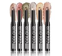 6 Couleurs Skimrs Stick Stick HighLighter Shadows Shadows Crayon Étanche Brittres Cream Eye MAEKUP For Women Girls Cream Brightner Makeup Set