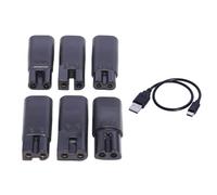 6 coupleurs USB CREATE Câble d'appareil 30 cm Accord mondial pour cisailles électriques rasoirs USB CREATE Link Device Quatre cents appareils électriques