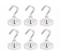 6 crochets magnétiques Ø 32 mm / 38 kg Infactory