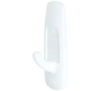 6 crochets utilitaires autocollants blancs Command taille moyenne