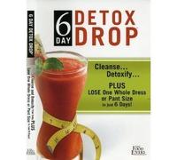 6 Day Detox Drop, Cleanse Detoxify Plus Lose One Whole Dress or Pant Size in just 6 Days, The Food Lovers Fat Loss System, DVD, Robert Ferguson