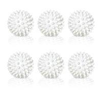 6 De Ensemble de Boules de Massage,Balles de Massage à Picots Réflexologie,Boule de Massage de Dureté Moyenne,Boule de Massage à épingles,Massage Automatique Pour Points, Pieds,Cou, Dos,Jambes,Etc.