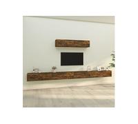 vidaXL Ensemble de meubles TV 6 pcs Chêne fumé Bois d'ingénierie 3114611