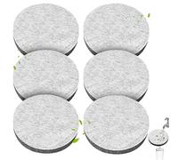 6 Disque Filtrant à Eau Recharge pour Brita Fill & Go Bouteilles - Réduisent le Chlore, les Microparticules et Autres Impuretés