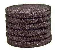 6 disques charbon actif cube lifesaver