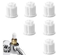 6 douilles crans poignée Ø7,5mm rechange robinet GROHE et autres marques | étanche, résistante au gel et à la corrosion, durable, montage sans outil, rotation fluide, pièce interchangeable