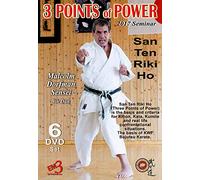 6 DVD Box 3 Points of Power Bujutsu Karate