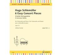 Schott – Recueil 6 pièces de concert faciles op. 12 – Violon