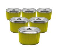 6 éléments filtrants compatibles avec Les Petits Moteurs à Essence GX160 et GX200 (5,5-6,5 CV) Groupes électrogènes