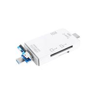 6 em 1 USB 3.0 OTG Leitor de CartãO para Secure Digital/TF Cardreaders Adaptador Divisor Celular Computador-