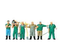 6 employés de Zoo - HO 1/87 - MERTEN 212559