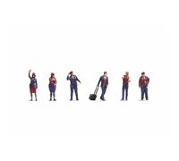 6 Employés ferroviaires - NOCH 35200 - N 1/160