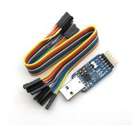 6 en 1 CP2102 USB à TTL 485 232 tourner autour de 3.3 V/5 V compatible Six module série multifonction