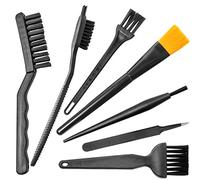6 en 1 multifonction en nylon Petit kit de nettoyage Brosse pour clavier pour Xbox One PS3 PS4 ordinateur portable les petits espaces (Noir)