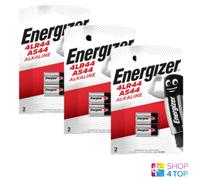 6 ENERGIZER ALCALINE 4LR44 A544 BATTERIES 6V BLISTER PACK EXP 2026 NEUF