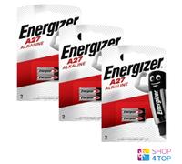 6 ENERGIZER ALKALINE A27 BATTERIES 12V CA22 EL-812 EL812 G27A L828 EXP 2026 NEUF