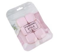 6 éponges douces et carrées pour le pouce pour un maquillage élégant du visage, faciles à utiliser, adaptées à différents types de peau