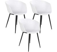 6 Fauteuils de jardin blanc RODA Blanc G