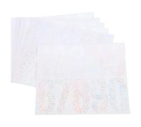 6 Feuilles Autocollants Numérotés 0 à 9 en PVC Noir | Porte et Plaque D’adresse, Usage Extérieur, Identification de Propriété, Lot de Deux Feuilles