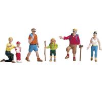 6 Figurines de randonneurs NOCH 36870 N