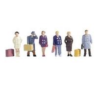 6 Figurines de voyageurs NOCH 15219 H0 G