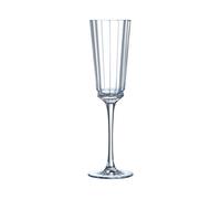 6 flûtes à Champagne 17cl Macassar - Cristal d'Arques - Verre ultra transparent au design vintage Cristal d'Arques