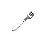 6 fourchettes à huîtres - - Argent - Inox