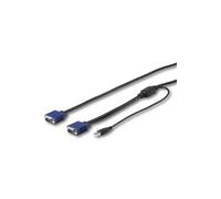 6 ft. (1.8 m) USB KVM Cable for StarTech.com Rackmount Consoles - VGA and USB KVM Console Cable (RKCONSUV6) - Câble vidéo / USB - mini-VGA (M) pour