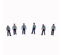 6 gendarmes pour un contrôle routier-HO-1/87-PREISER 10341