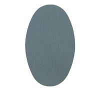 6 Genouxillères couleur Gris moyen thermocollantes à repasser. Coudières pour protéger vos vêtements et réparer pantalons, vestes, pulls, chemises. 16 x 10 cm.