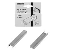 (6) Grapas 1000 pzas. 6 mm