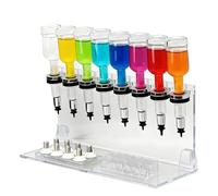 6 Head Perfume Filling Station Manual Liquid Dispenser with Scale for Store Salon Bar(8Heads)