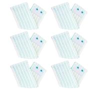 6 Housses Profi XL Micro Duo, Housse de Rechange en Microfibres pour Leifheit Profi XL, Housse absorbante et nettoyante pour Balai serpillère, pour Tous Types de Sol