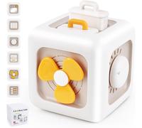 6 in 1 Activity Cube Baby Toy 1 Year for Boys and Girls,Gift Baby Girl Toy for 1 Year Old Boy,Sensory Montessori Toys,Travel Toys for 1 to 3 Years Old