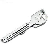 6 In 1 Multifunction Key RingStainless Steel MultifunctionScrewdriver,Bottle Opener,Cable CutterHiking & Camping