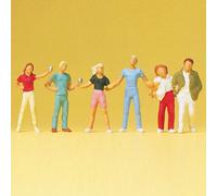 6 jeunes passants - HO 1/87 - PREISER 14065
