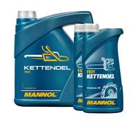 6 L 4+2x 1 Litre Mannol Huile de Chaîne Universel Minérale Détention Scie