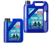 6 L LIQUI MOLY Marine 4T Huile Moteur 10W-30 Synthèse Technologie Api Sm Nmma