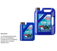 6 L Liqui Moly Marine 4T Huile Moteur 15W-40 Moto Minérale API SL