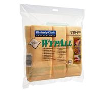 6 lavettes microfibres Wypall Kimberly-Clark jaune