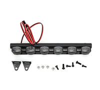 6 LED Barre Lumineuse RC, Éclairage Toit Puissant pour Modèle 1:10, Feux Avant Arrière pour Crawler et Voiture Télécommandée, Accessoire Idéal pour Entraînement en Extérieur et Compétition