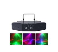 Eclairage et jeux de lumière GENERIQUE 6 Lentille DMX Faisceau Laser Scanner DJ Scène éclairage- RGB