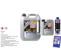6 Litre Liqui Moly huile moteur Kit Spécial Tec F 5W-30 Pro-Line Nettoyant