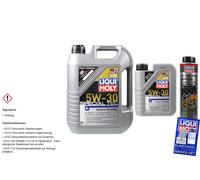 6 Litre Original Liqui Moly huile moteur Kit Spécial Tec F 5W-30 Désembouant