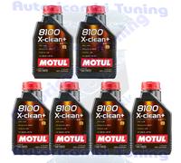 6 Litres Huile Moteur Voiture Motul 8100 X-Clean + Xclean 5W30 Acea C3 VW 50400