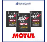 6 Litres Huile Motul 300V 10W40 Competition - Ester Core Racing Motor Huile