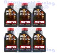 6 Litres Huile MOTUL 8100 Eco Nergy 5W30 A5/B5 Synthétique Ford Wss M2c 913 D